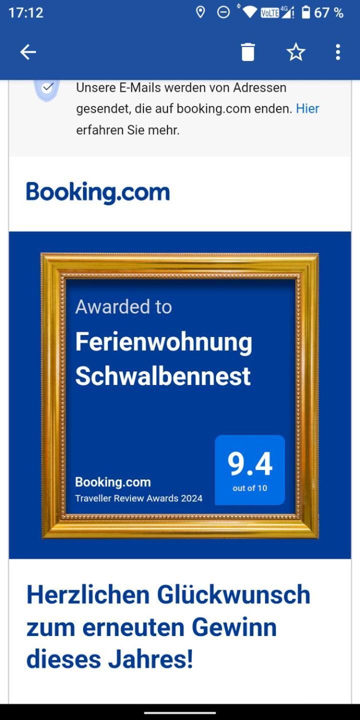 Ferienwohnung Schwalbennest Sommerach Exterior foto